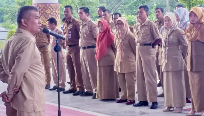 Sebelum Dinyatakan Positif Covid-19, Sekda Kota Padang Amasrul Dikabarkan Sempat Pimpin Apel Pagi di Dinas Perdagangan