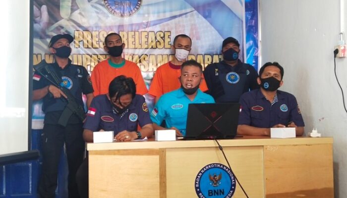 BNNK Pasbar Tangkap Lima Pengedar Narkotika