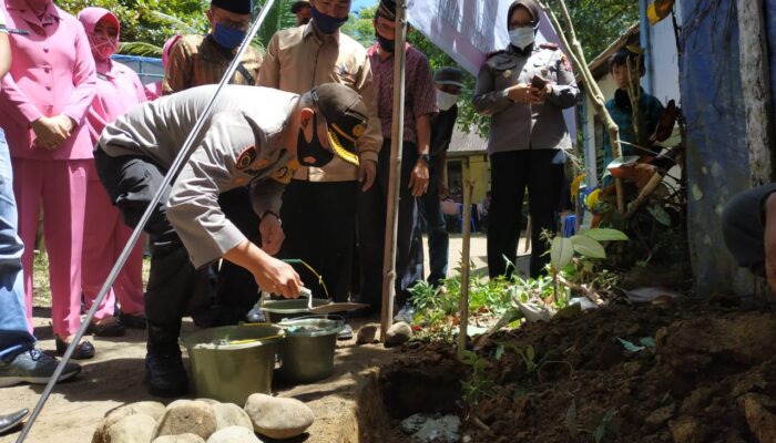 Baznas dan Polres Pariaman Wujudkan Mimpi M Joni Miliki Rumah