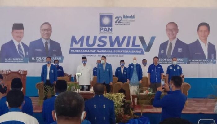 Indra Dt Rajo Lelo Pimpin PAN Sumbar