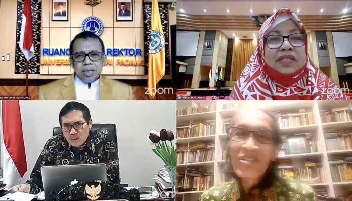 Rektor UNP Bahas Pentingnya Penanaman Nilai Pancasila