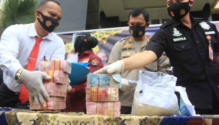Polda Sumbar Ungkap Jaringan Narkoba Internasional