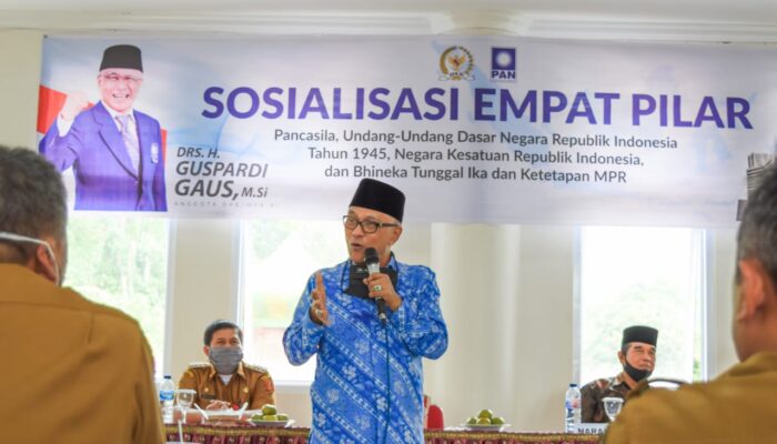 Guspardi Gaus Sosialisasi Empat Pilar Kebangsaan