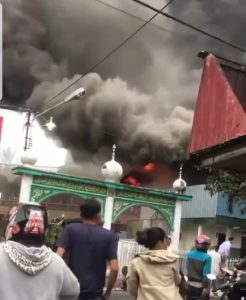 Asrama Putra MTI Kapau Terbakar