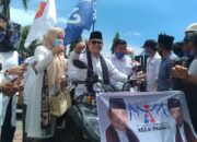 Mendaftar Pertama ke KPU Kabupaten Solok, Asda- Pandu Naik ATV