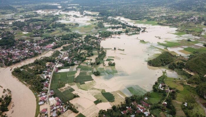 Banjir Landa Dua Kecamatan di Limapuluh Kota