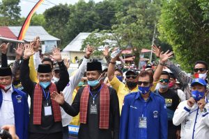Jadi “Penutup” Pendaftaran di KPU Kota Solok, Boris-Adang: Kader PAN Dampingi Saya
