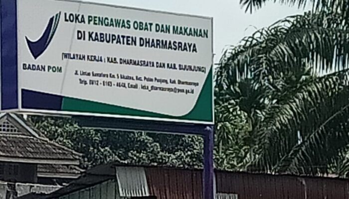 Pegawainya Positif Covid-19, Kantor BPOM di Dharmasraya Ditutup