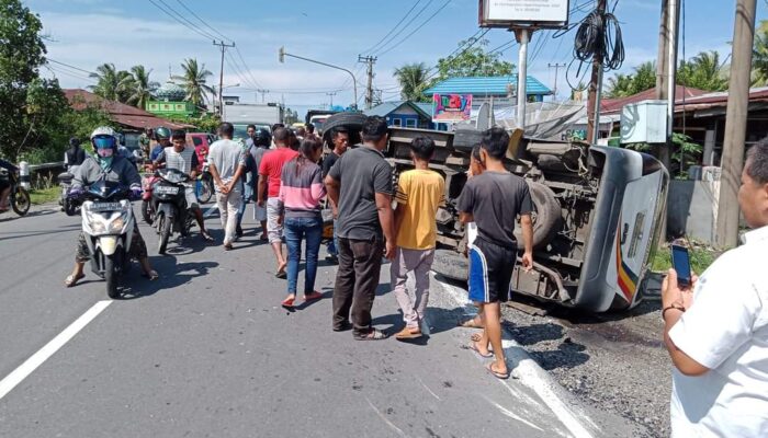 Bus Tranex Terguling di Padang Pariaman, Ini Identitas Korbannya