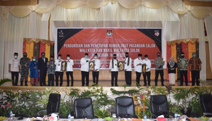 Laporan Dana Kampanye Pilkada Kota Solok, Reinier-Andri Marant Tertinggi, Zul Elfian-Dhani Terendah