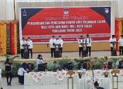 Bersiap Kampanye, Ini Nomor Urut Calon Wali Kota dan Wakil Wali Kota Solok