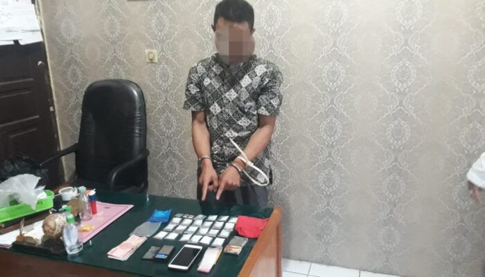 Sempat Kabur, Tersangka Pengedar Sabu Diciduk Polres Solok