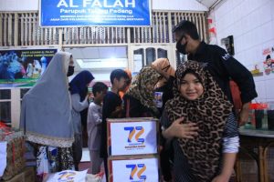 Harian Haluan Berbagi untuk Panti Asuhan Anak Mentawai