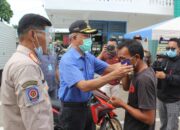Tim Gabungan Turun ke Pasar Sago, Sejumlah Pelanggar Perda Disanksi