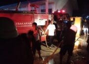 Kebakaran di Dharmasraya Menghanguskan Pondok Pesantren