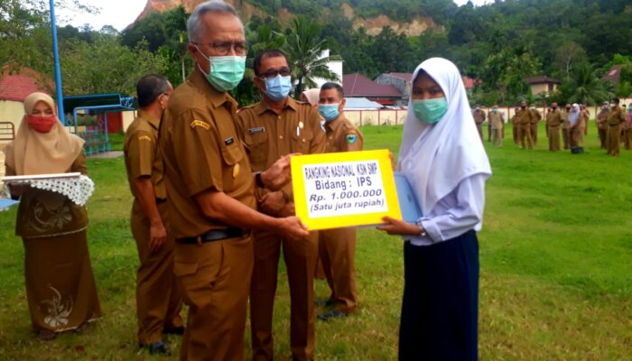 Tiga Orang Pelajar Asal Pessel Raih Prestasi di Ajang KSN Provinsi dan Nasional