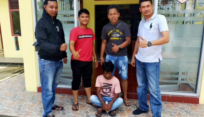 Polsek Sutera Bekuk Pelaku Jambret Melalui Sinyal GPS Handphone yang Dicuri