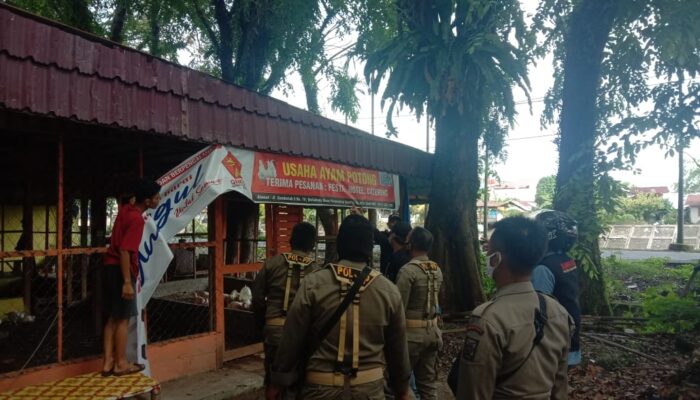 Ratusan APK Calon Gubernur dan Wakil Gubernur Sumbar Dibongkar