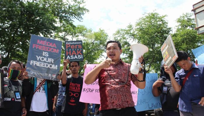 Aji Padang Kecam Kekerasan Terhadap Jurnalis di Dharmasraya