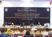 DPT Kota Solok Ditetapkan, 1 TPS Ada di Lapas
