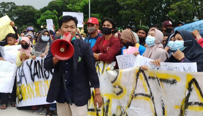 Pelajar SMK Pasbar Ikut Demo Tolak Omnibus Law, Siswa: Kami Hadir