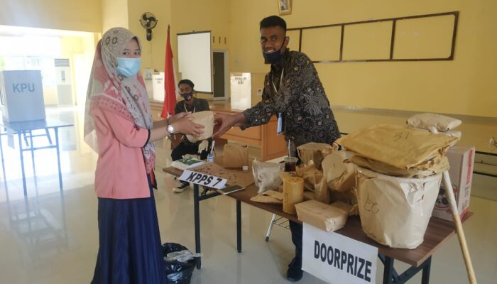 TPS di Kota Pariaman Ini Berikan Doorprize Menarik untuk Pemilih