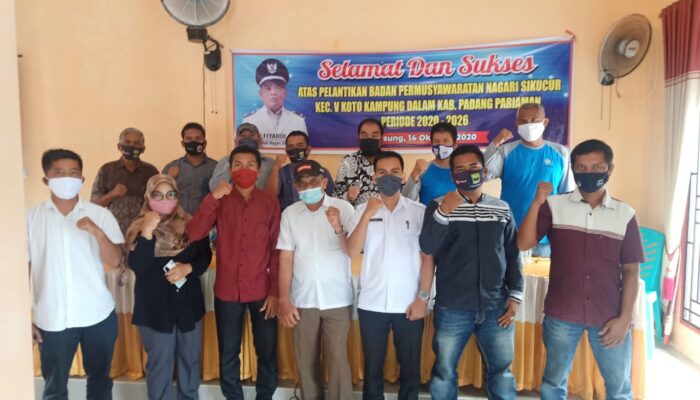 Nagari Sikucur Butuh Irigasi dan Normalisasi, Wali Nagari Mohon Fasilitasi Kepada Leonardy