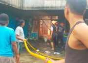 Satu Unit Rumah di Pulau Punjuang Dharmasraya Dilalap si jago Merah, Ini Penyebabnya