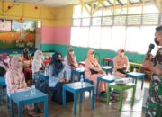 Siekes Rumkit Lanud Sut Sosialisasikan Vaksinasi Usia 6-11 Tahun