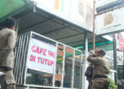 Pernah Disegel, Kafe di Padang Ini Kembali Ditutup Satpol PP Karena Langgar Prokes