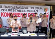 48 Bandit Jalanan Ditangkap Polrestabes Medan, Satu Orang Ditembak Mati