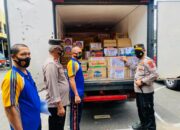 Tanggap Bencana Gempa di Pasbar, Polres Pessel Kirimkan Sembako