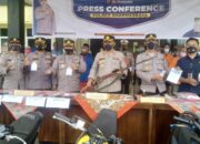 Polres Dharmasraya Berhasil Ungkap Berbagai Kasus Periode Januari – Februari, Begini Kata Kapolres