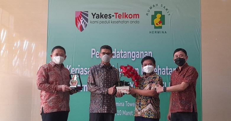 Yakes Telkom Jalin Kerja Sama dengan 44 RS Hermina Group, Tri Priyo Anggoro : Merawat Peserta Selayaknya Merawat Orang Tua Sendiri