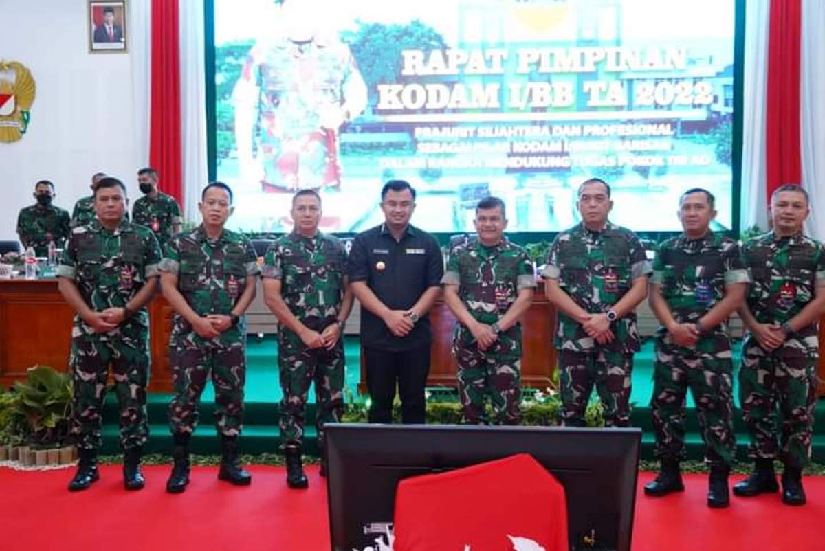 bupati dharmasraya kodam I BB