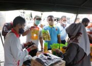 Lanud Sutan Sjahrir Gelar Bazar Murah Dan Vaksinasi I II dan Booster