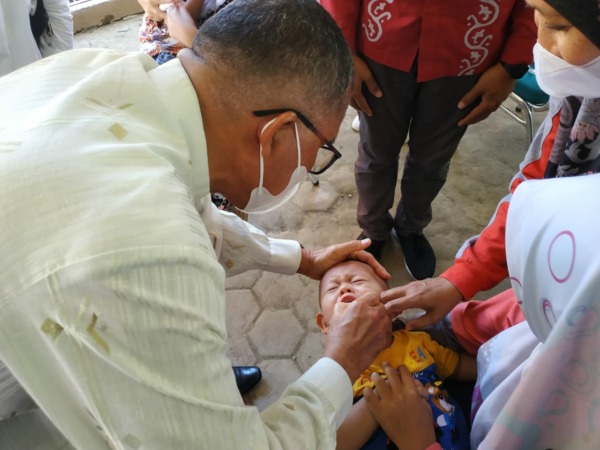 Tingkatkan Kekebalan Tubuh Anak, Pemkab Pessel Canangkan Pekan Imunisasi