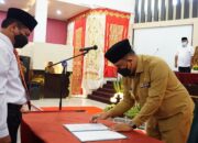 338 Anggota Bamus Nagari se-Kabupaten Dharmasraya Dilantik, Ini Pesan Bupati Sutan Riska