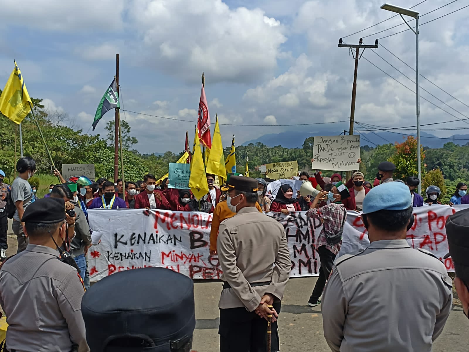 unjuk rasa dharmasraya