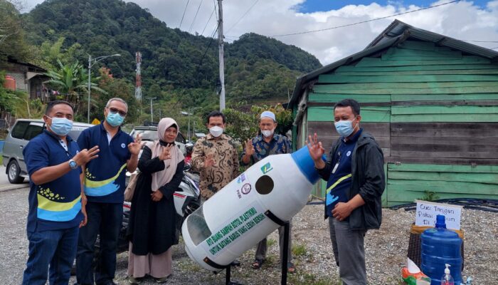 Lindungai DAS, Pabrik Danone-Aqua Solok Maksimalkan Konsep Ramah Lingkungan