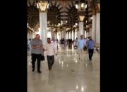 Calon Jamaah Haji Kloter Padang Mulai Beribadah di Masjid Nabawi