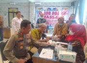 Sambut HUT Bhayangkara ke-76, Polres Pessel Gelar Donor Darah Bersama KOMPASS