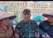 Dukung Ketahanan Pangan Nasional, Dandim 0311/Pessel Tanam Jagung di Koto Berapak Bayang