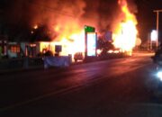 Kebakaran Kantor Unit BRI Lunang Pessel, Kerugian Ditaksir Hingga 1 Miliar