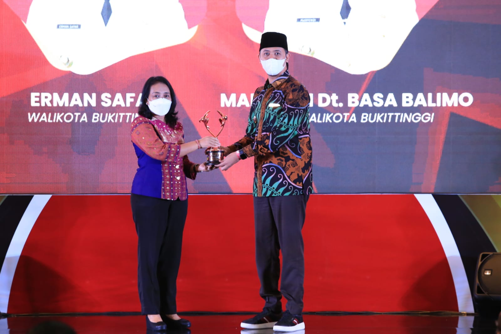 Bukittinggi Raih Penghargaan Kota Layak Anak Nasional Tahun 2022 Kategori Nindya