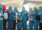 Ketua TP PKK Dharmasraya Hadiri Pembukaan Jambore Kader PKK Berprestasi ke XIX yang Dibuka Langsung Gubernur