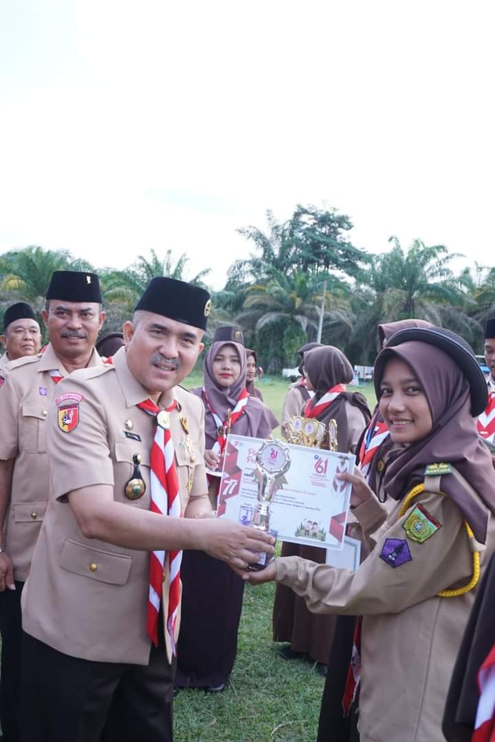 Sekda Minta Anggota Pramuka Terus Mengabdi Tanpa Batas