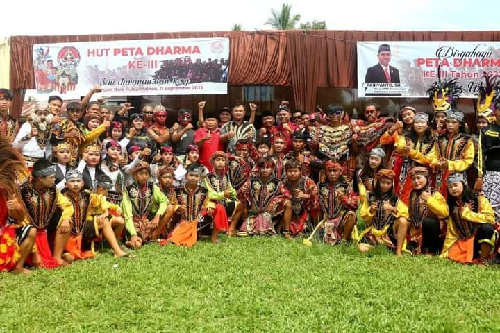 Bupati Hadiri Acara HUT ke-3 Peta Dharma, Diimbau Para Anggota Pagayuban Agar Dapat Donor Darah