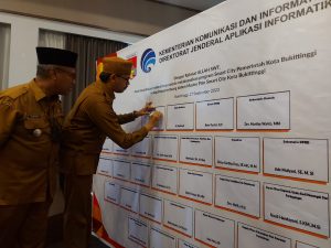 Pemko Bukittinggi Tandatangani Komitmen Program Smart City