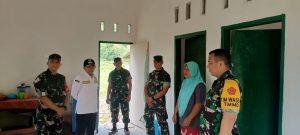 Rumahnya Dibangun Satgas TMMD, Dian Anggraini Terharu